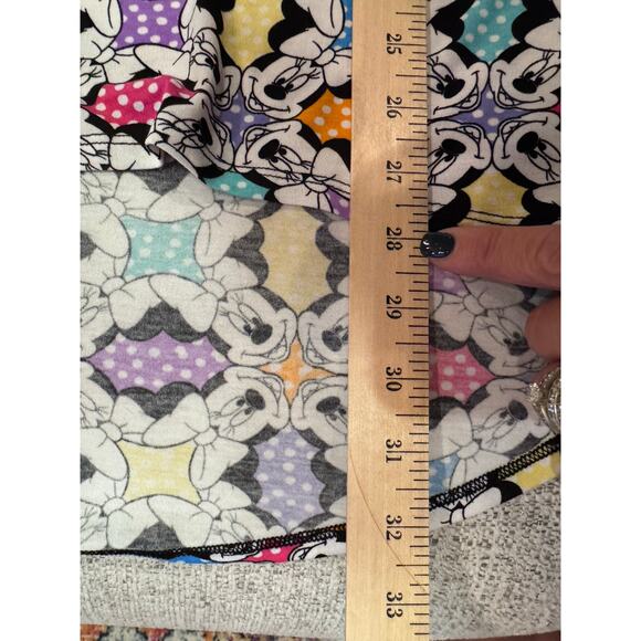 LuLaRoe Disney Minnie Mouse Colorful Tunic Shirt High Low Hem Sz M - Picture 8 of 10